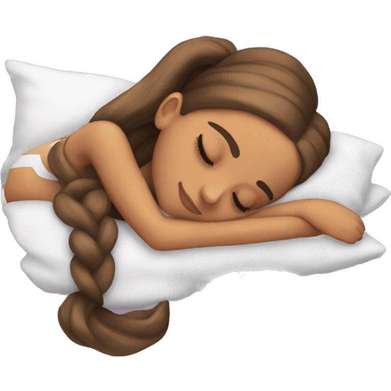 Ariana Grande sleeping emoji