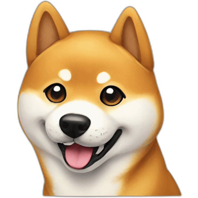 shiba inu smile emoji