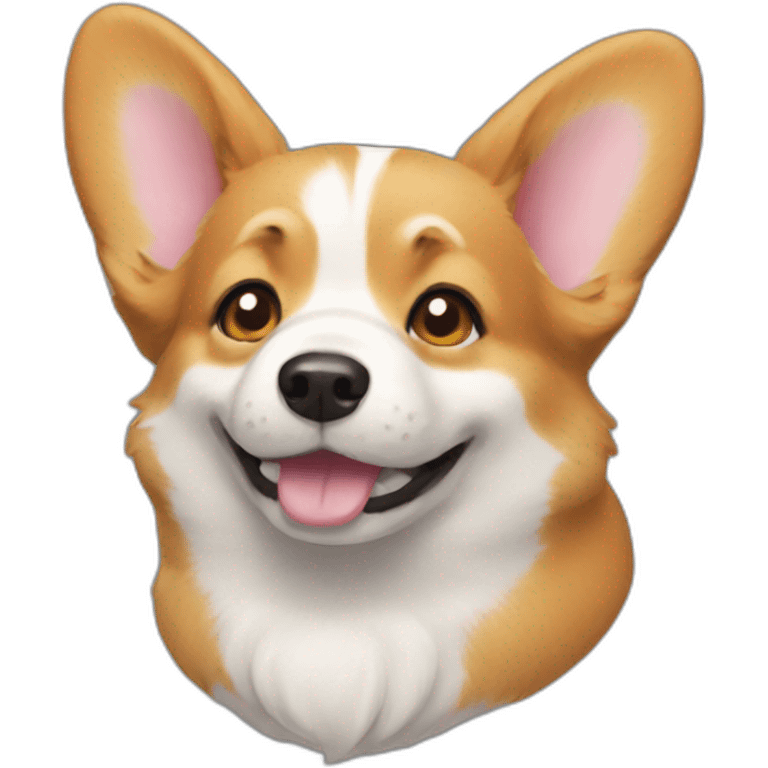 Corgi grogu emoji