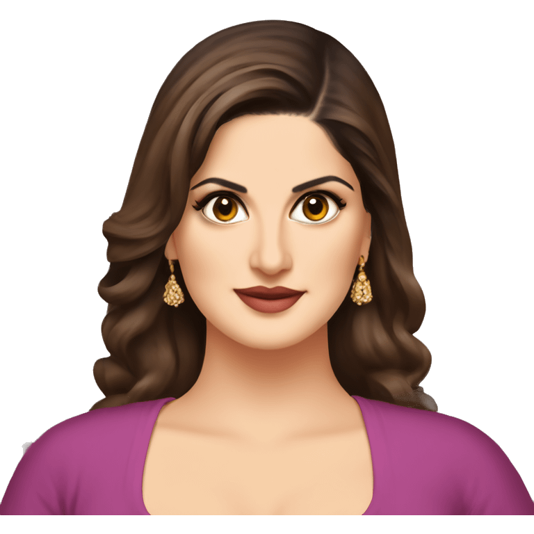 zareen Khan emoji