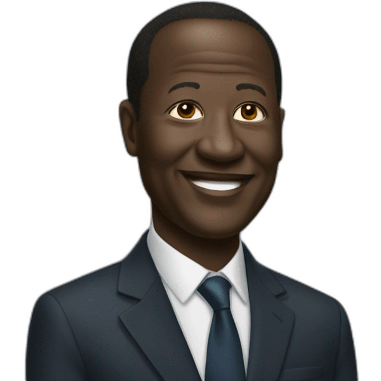 Alassane Ouattara emoji