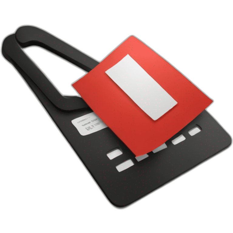 voucher black-red emoji