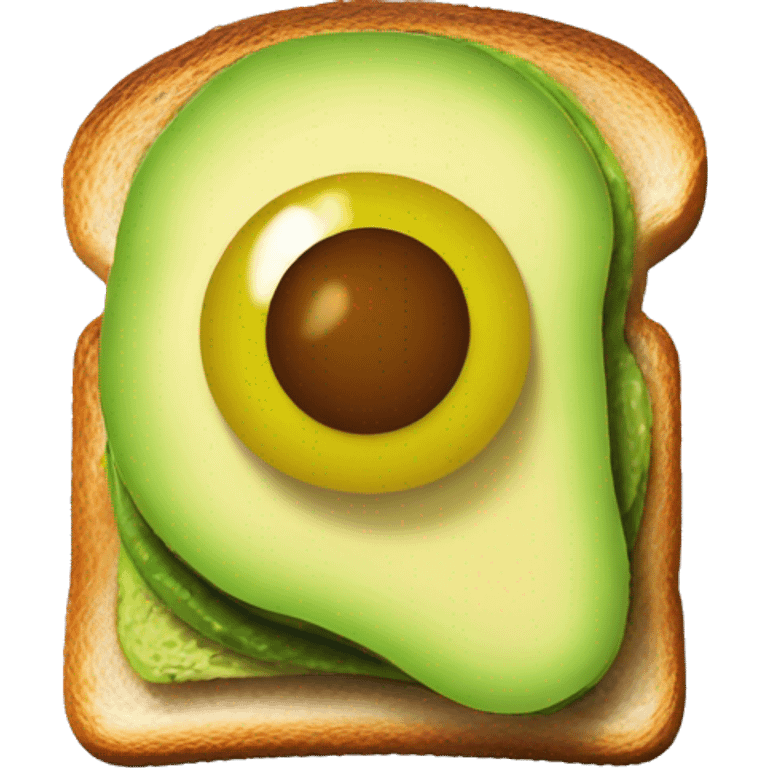 Avocado toast emoji