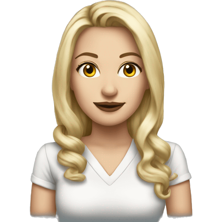 recruiter meg blonde hair tattoos emoji