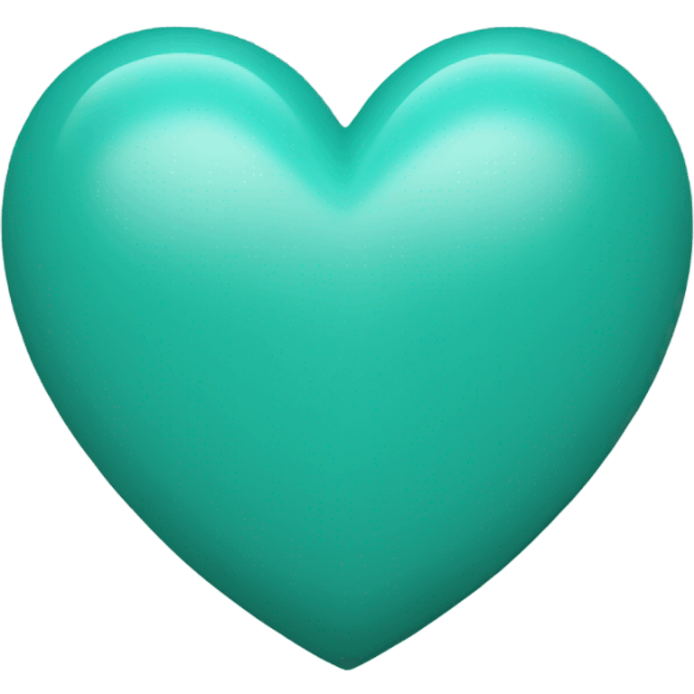 teal heart emoji