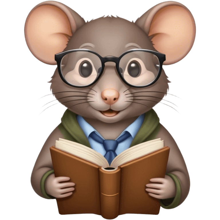 A rat as a teacher  emoji