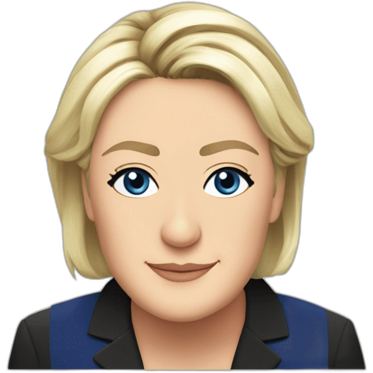 Marine le Pen a emoji