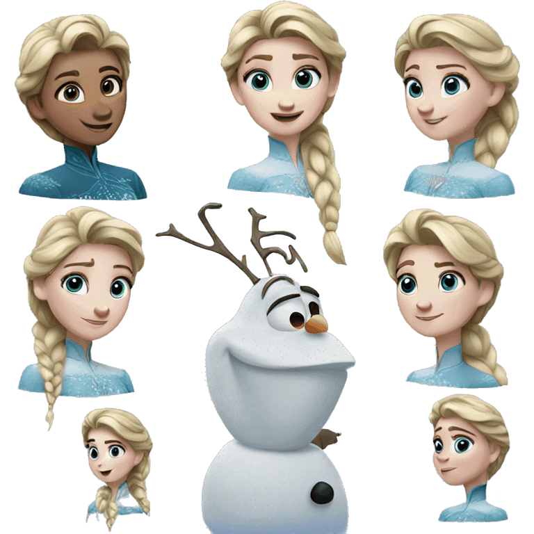 Frozen  emoji