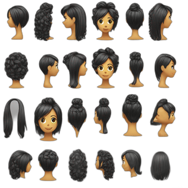 Coiffure emoji