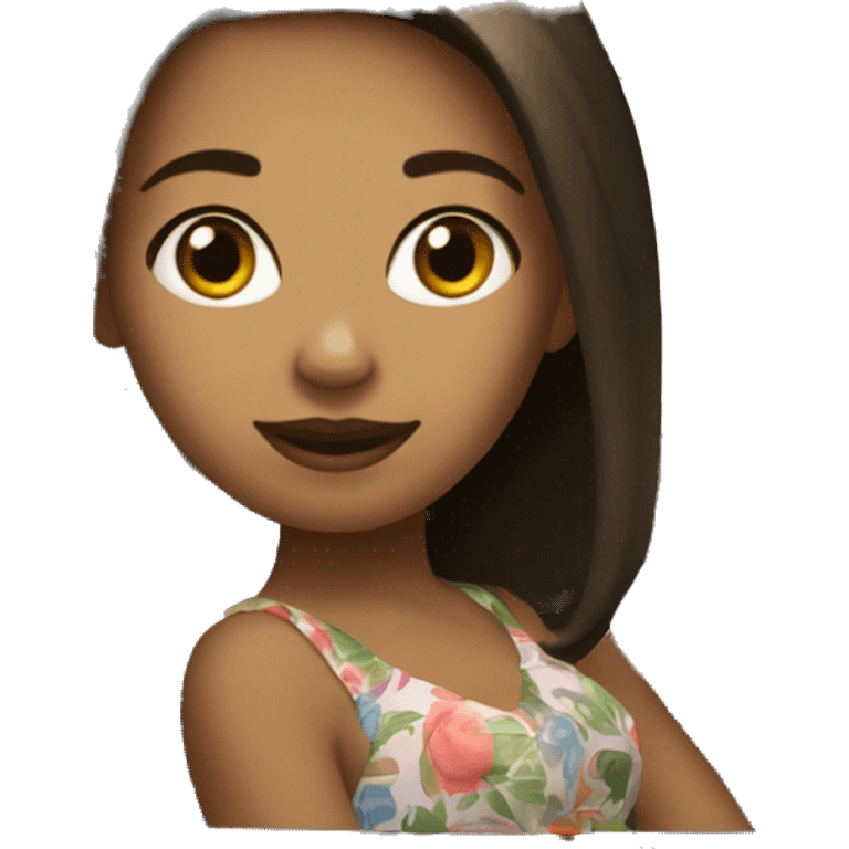 Pretty girl in fiat 500 emoji