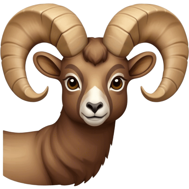 Desert Bighorn Ram emoji