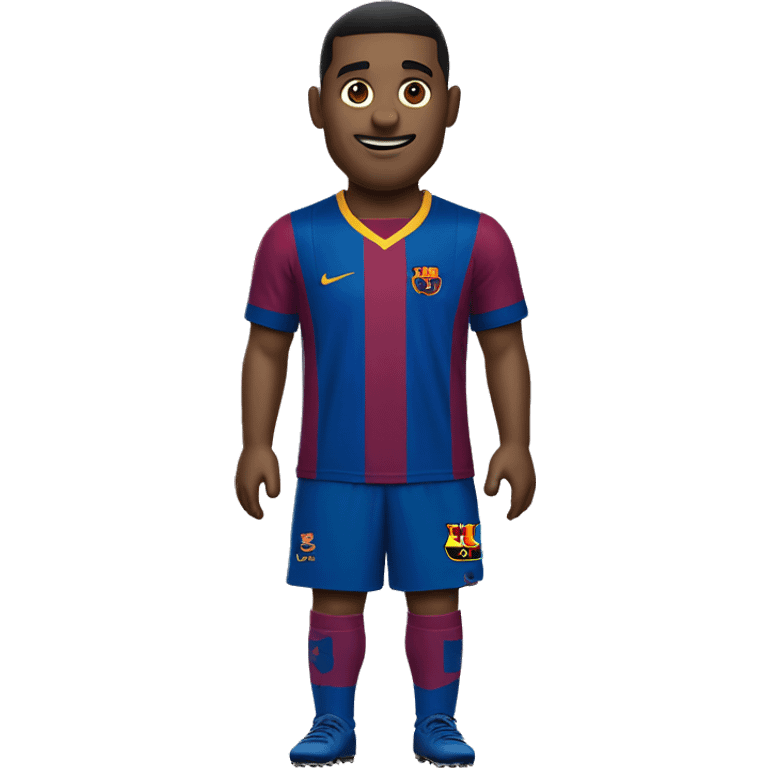 Maillot de foot fc Barcelona emoji