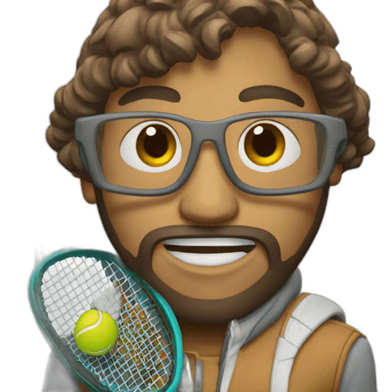 developer with tennis raquet emoji