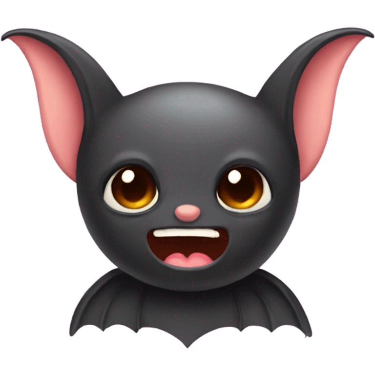 Bat with 🎀 emoji