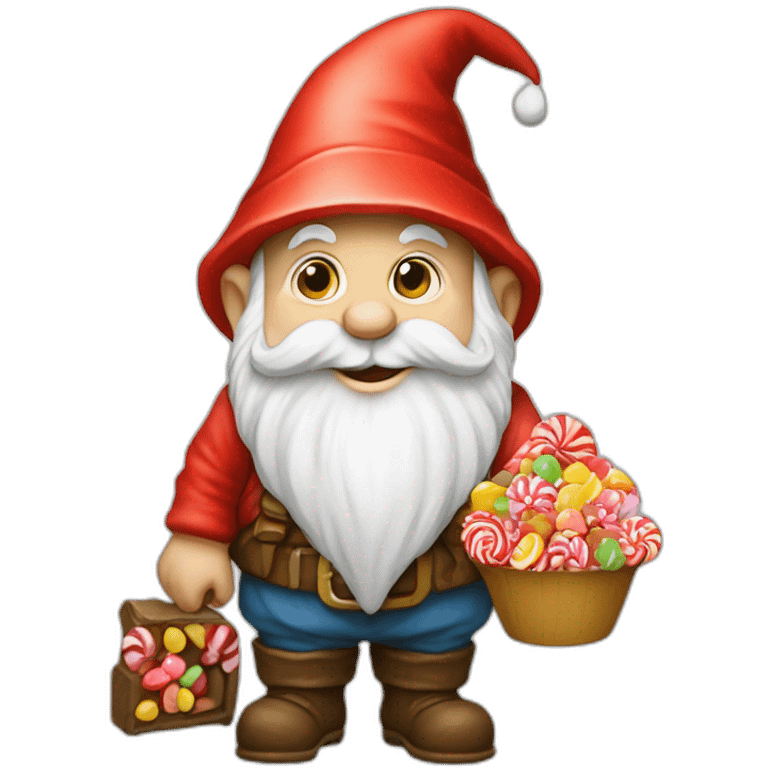 gnome with candy’s  emoji