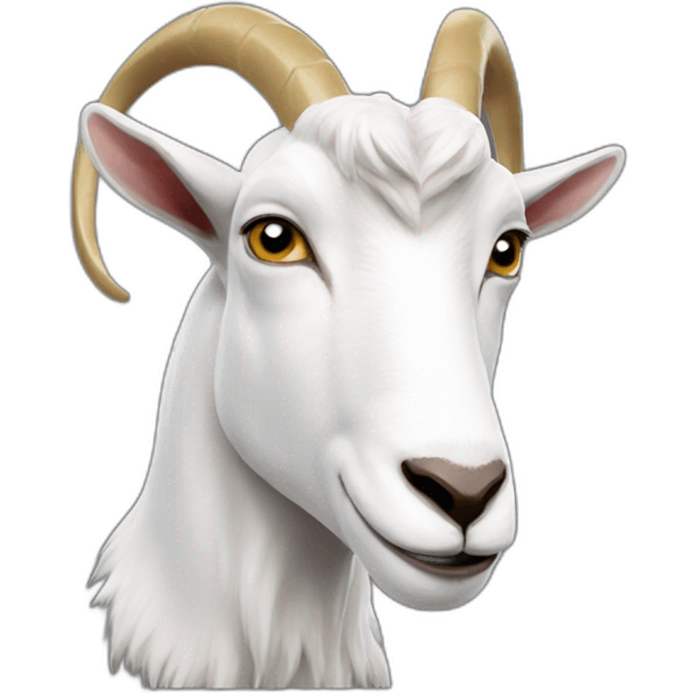 Real goat football emoji