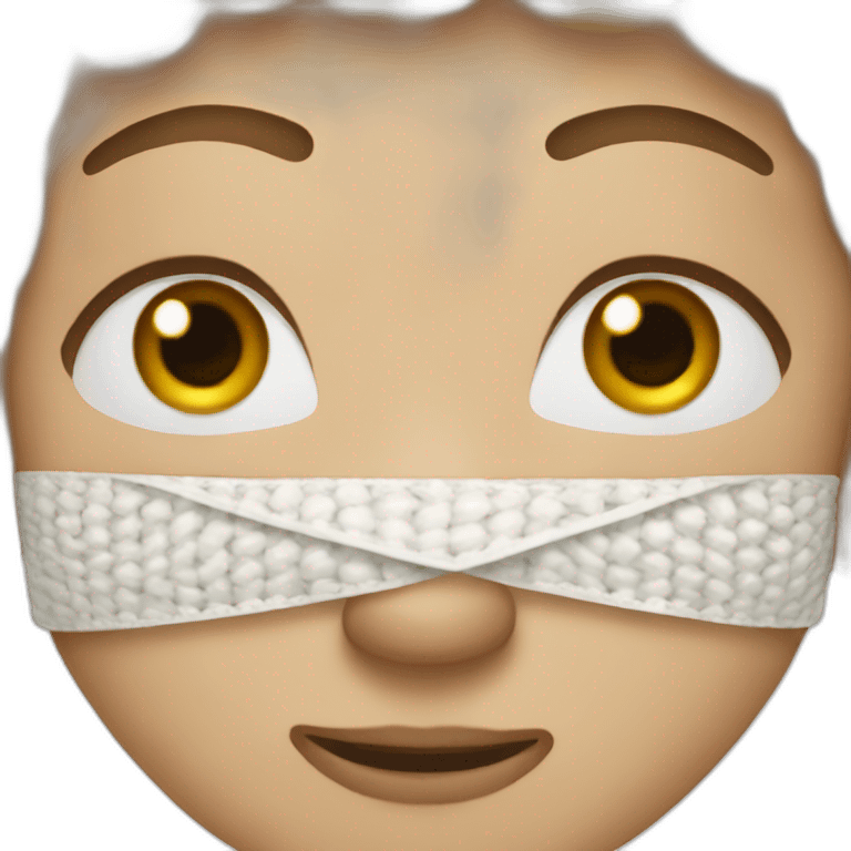 bandage on the nose emoji