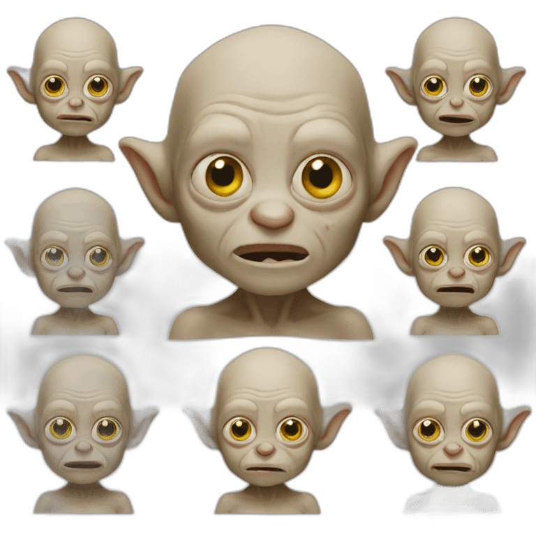 Gollum  emoji