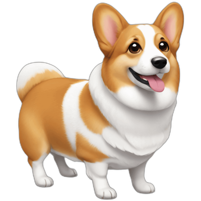 corgi with big butt emoji