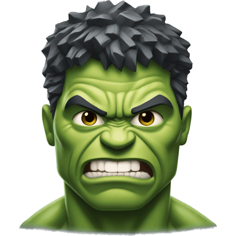 Hulk from marvel emoji