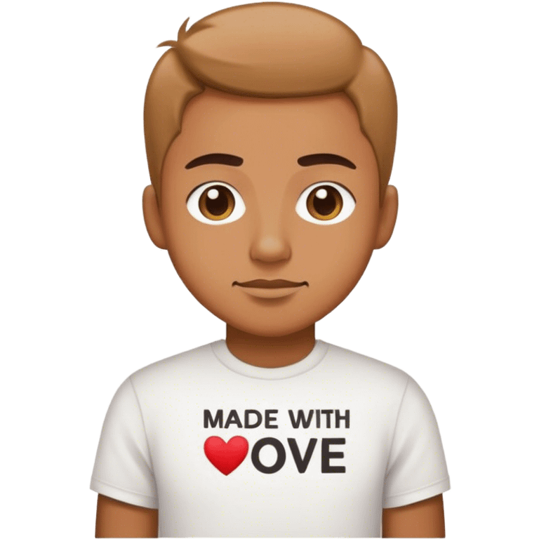 Made with love emoji