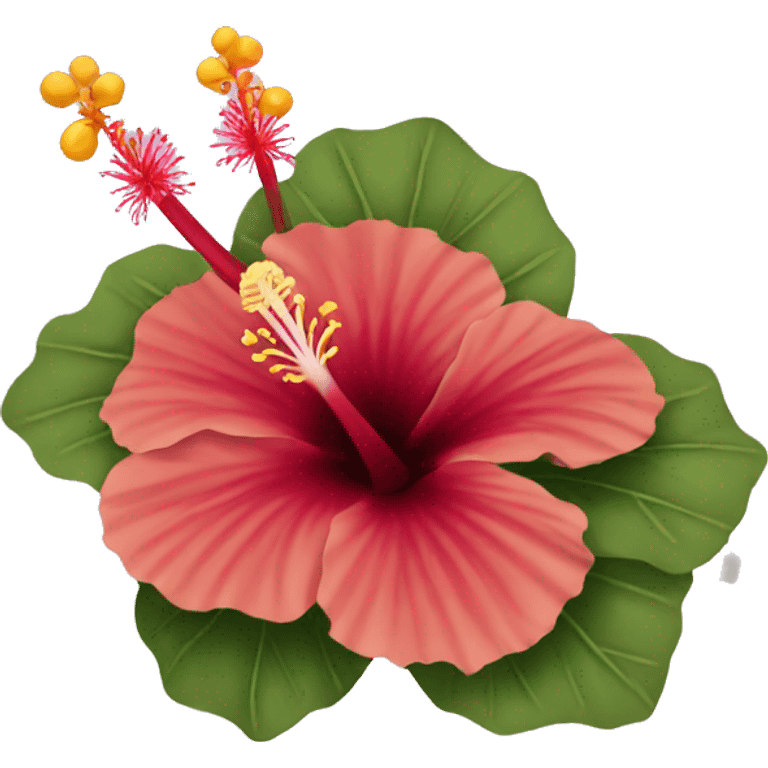 Hibiscus  emoji