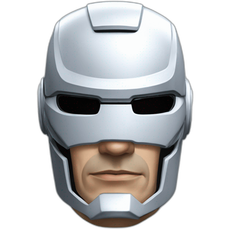 Original robocop head emoji