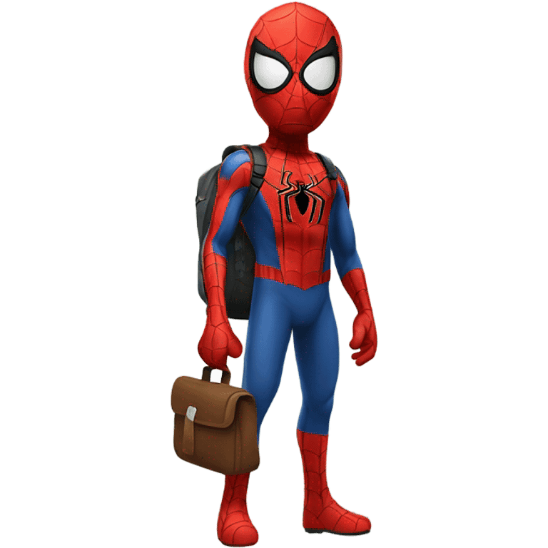 spiderman go to school emoji