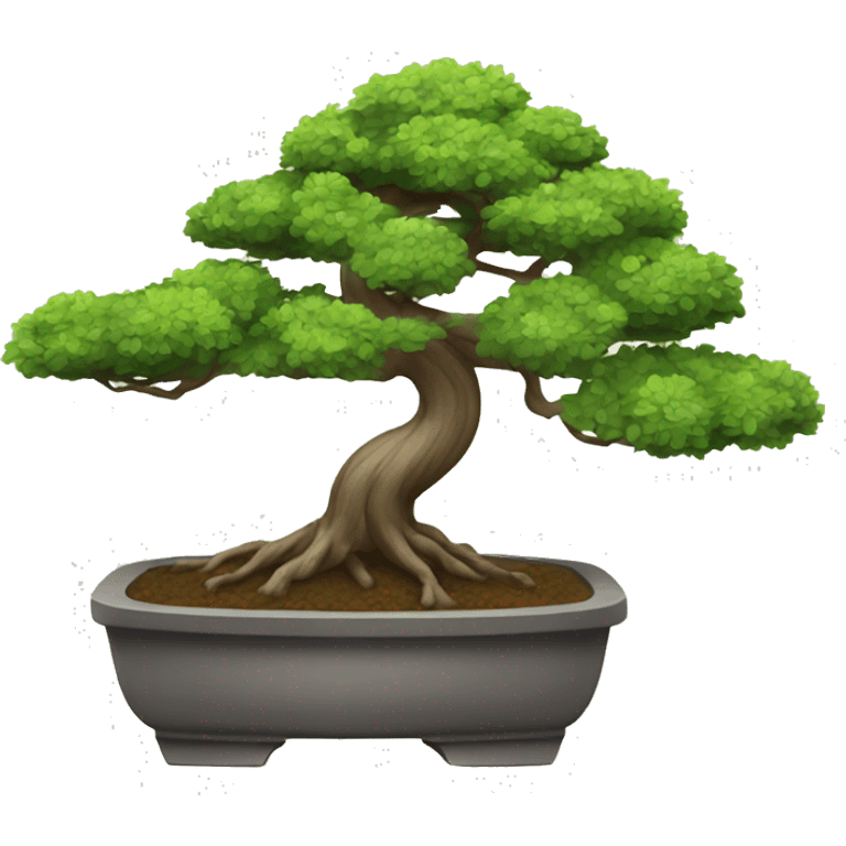 Bonsai tree emoji