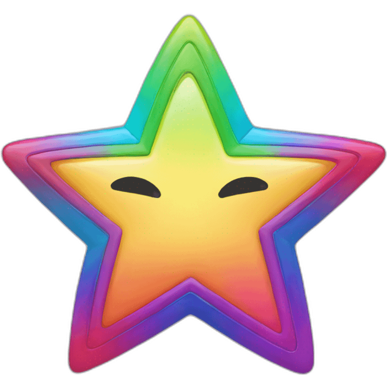 rainbow star emoji