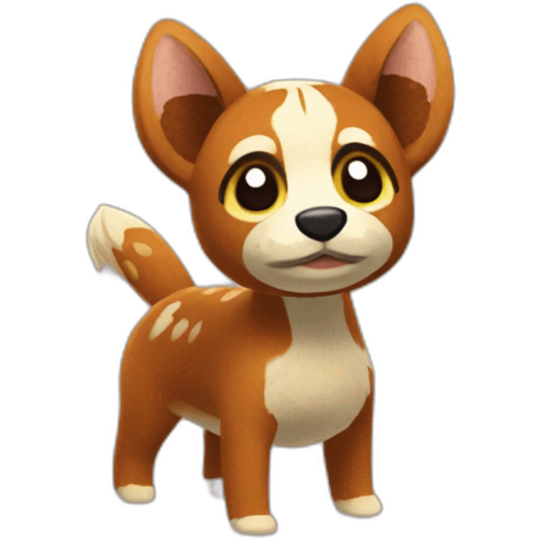 canela animal crossing emoji