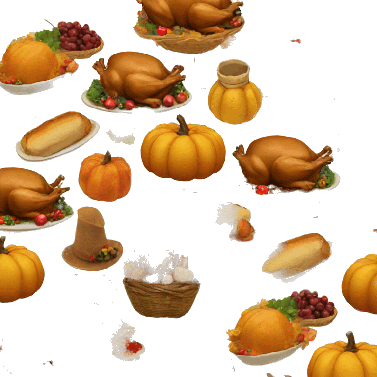 Thanksgiving wallpaper theme  emoji