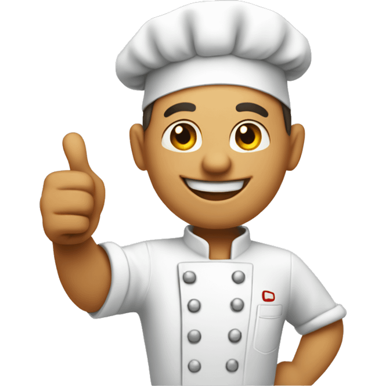 Chef Giving a Thumbs Up emoji