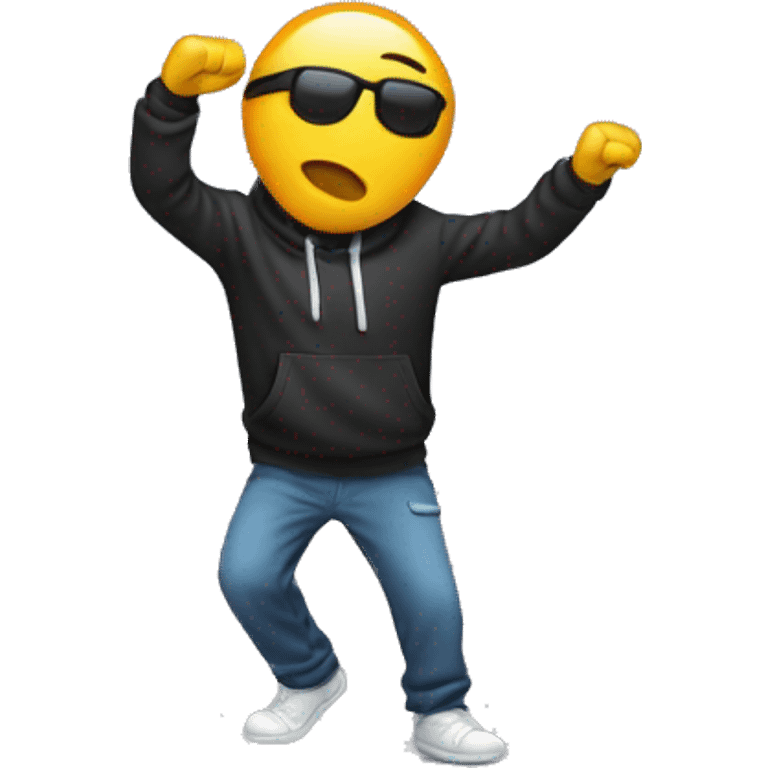 person dabbing emoji