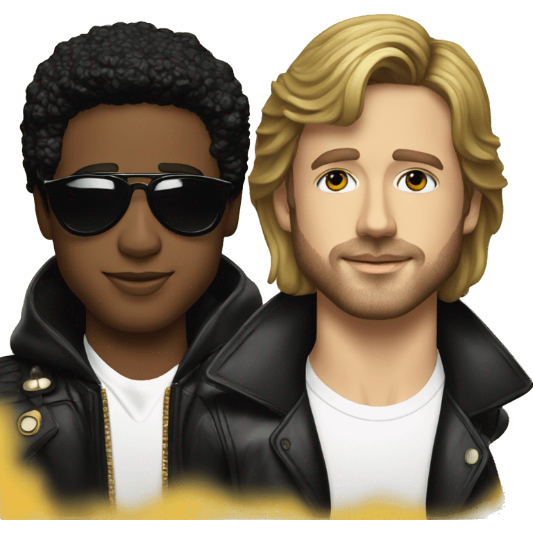 Ryan Gosling and Michael Jackson emoji