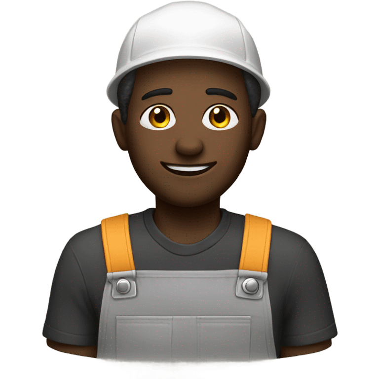 Black handyman  emoji