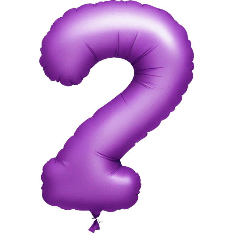 balloon-shaped-like-number-7 emoji