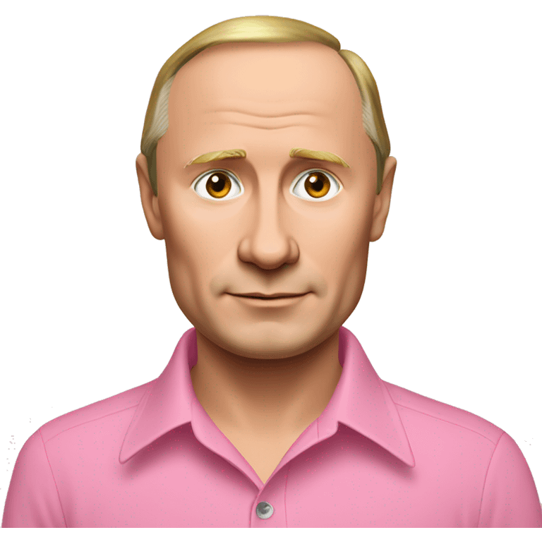 putin in pink shirt emoji