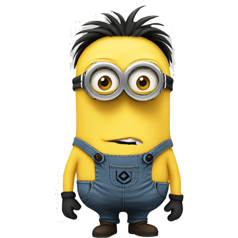 Minion think emoji