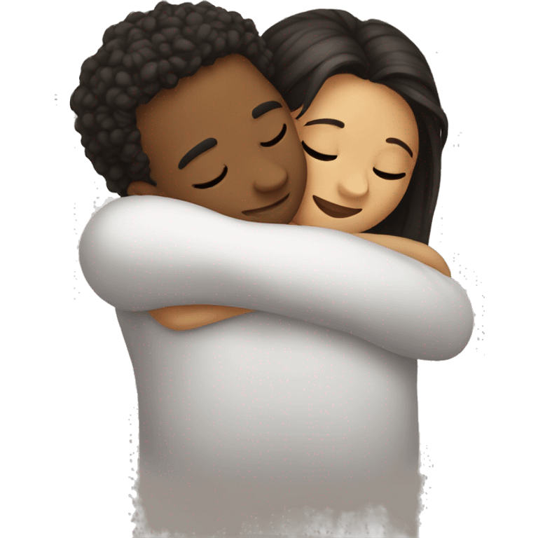 Cuddling  emoji