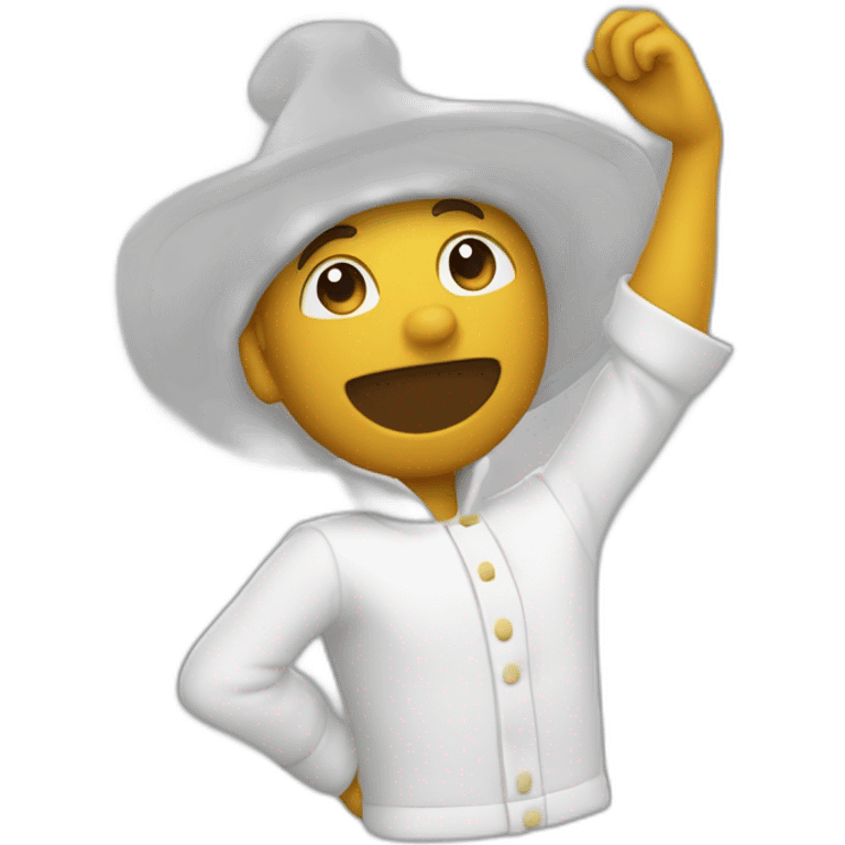  Quelqu’un qui dab emoji