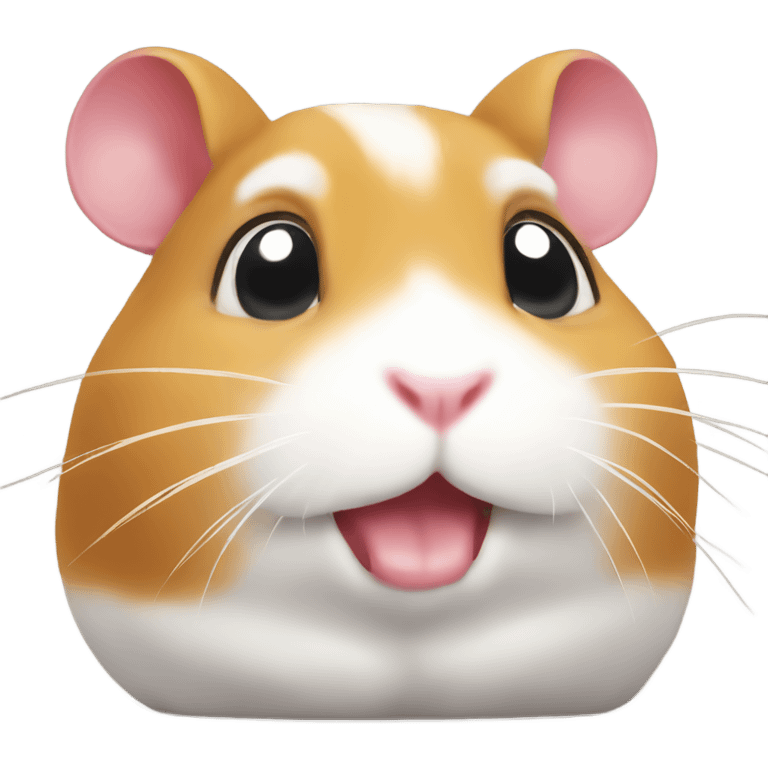 wow face on hamster emoji