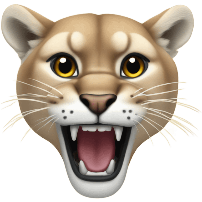 Cougar clawing emoji