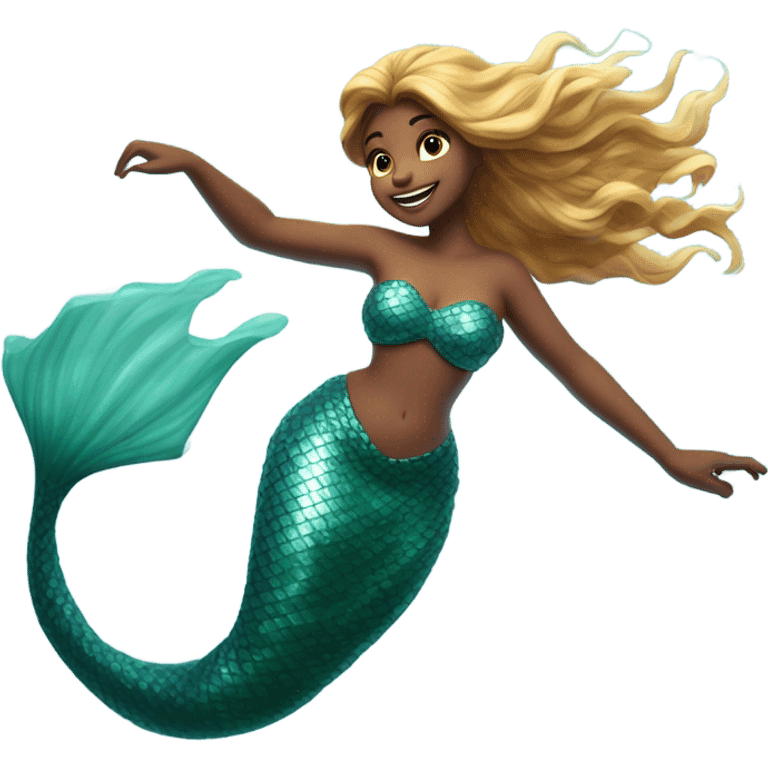 Mermaid dancing  emoji