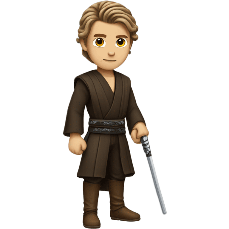 Anakin skywalker with rat tail realistic  emoji