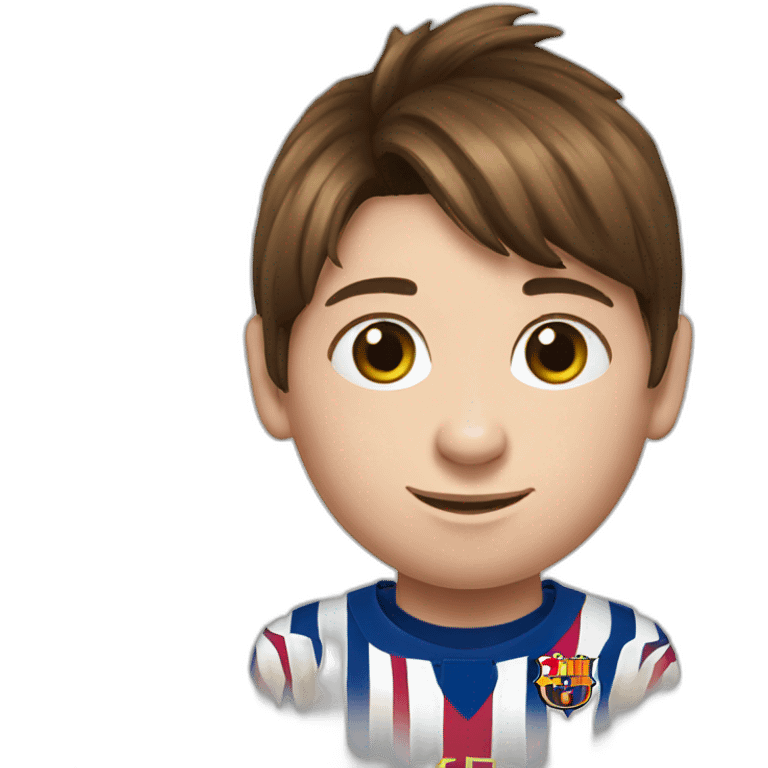 messi en fille emoji