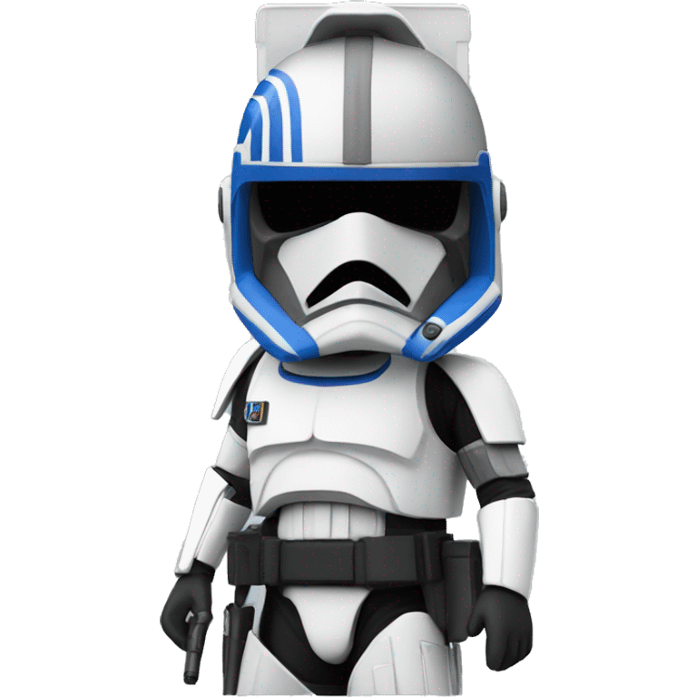 Star Wars Scout Trooper Captain Rex emoji