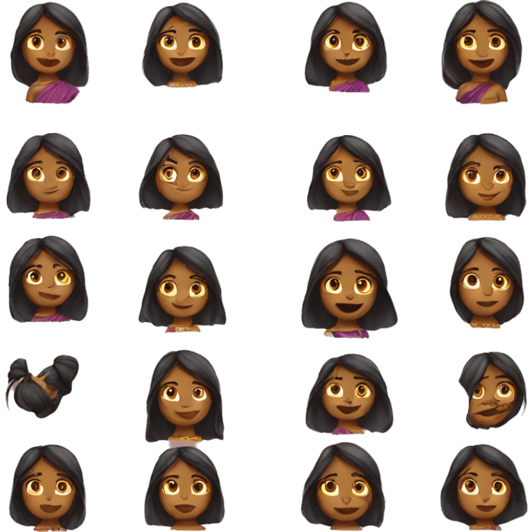 Indian girl emoji