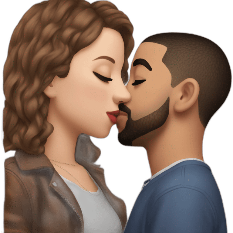 drake kissing Millie Bobby Brown emoji