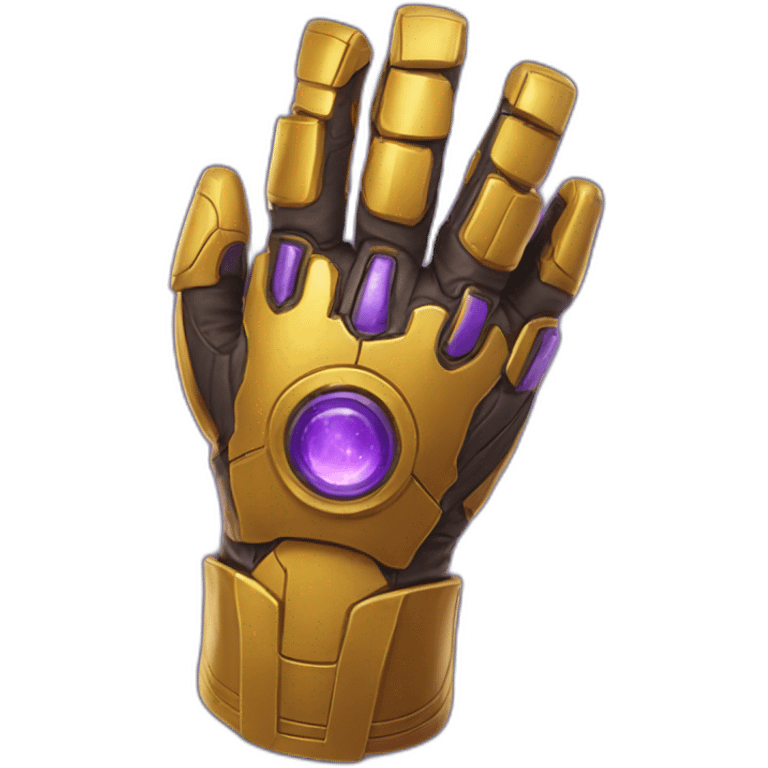 Gants de thanos emoji